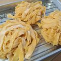 heebah's cooksnap of when they made フェットチーネを手打ちしよう！モチモチ♪.