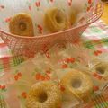 ママdeko's cooksnap of when they made ♡いちごみるく焼きドーナツ♡.
