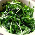 トクライ's cooksnap of when they made ＊ルッコラと塩昆布のナムル風＊.