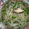 aeae's cooksnap of when they made にらともやしの即席炒め.
