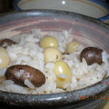 【ネギ】's cooksnap of when they made 秋だね☆むかごと銀杏のごはん　その１.