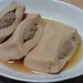 じみけん's cooksnap of when they made 高野豆腐のひき肉詰め煮.