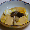 ジュエリーママ's cooksnap of when they made しっかり味☆高野豆腐ときのこの卵とじ.