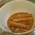 Mameyakko's cooksnap of when they made たたき酢ごぼう.