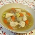 バカリャウ's cooksnap of when they made ささみと白菜の春雨スープ.