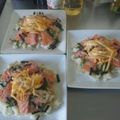 akicoolers's cooksnap of when they made おうちパーティーに♡サーモンのちらし寿司.