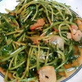 るちんブル's cooksnap of when they made 豆苗の中華風炒め.