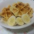 ぽちお823's cooksnap of when they made ☆おからワッフル☆.