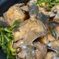 toshio39's cooksnap of when they made 料理人の絶品カワハギの煮付け.