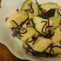 iketa's cooksnap of when they made サッパリ♪水なすの塩昆布和え.