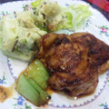 syom's cooksnap of when they made ウマッ♡ごま味噌＊簡単＊鶏の照り焼き♪.