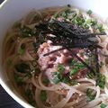 嫁☆みぃこ's cooksnap of when they made 納豆スープパスタ。.