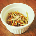 cocolapin's cooksnap of when they made 定番☆きんぴらごぼう.