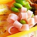 ジュリネ☆'s cooksnap of when they made ハムでくるくる可愛いお花♡お弁当用♡.