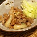 こはがえる's cooksnap of when they made 豚らっきょ炒め.