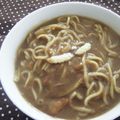 3姉妹ちゃんママ's cooksnap of when they made カレーうどんに生姜みじん切りをトッピング.
