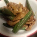 サトモユリア's cooksnap of when they made ＊簡単＊ オクラと牛肉炒め.