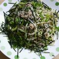 ぷりんぴぁ's cooksnap of when they made ツナと水菜のパスタ.