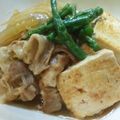 sonop's cooksnap of when they made 豚肉で肉豆腐.