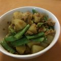 jun317's cooksnap of when they made いんげんとじゃがいものツナカレー煮.