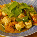 甘夏かん's cooksnap of when they made えびのタイ風カレー炒め.