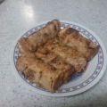 workshn22's cooksnap of when they made ✿バター醤油❀豚コマの厚揚げ巻きソテー✿.