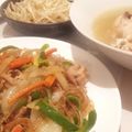 wata0120's cooksnap of when they made 韓国料理　具沢山チャプチェ.