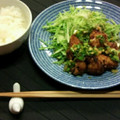H△CHI's cooksnap of when they made 油淋鶏風！唐揚げwithネギソース.
