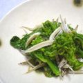 Haru Haru's cooksnap of when they made 菜の花と小女子の炒め蒸し.