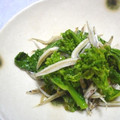 Haru Haru's cooksnap of when they made 菜の花と小女子の炒め蒸し.