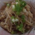 龍妃まむ's cooksnap of when they made レンジで即もう一品・えのきポン酢.