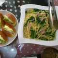葉山 葵's cooksnap of when they made 菜の花で春パスタ.