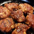 みしぇる・やんぐ's cooksnap of when they made エノキ入り豚小間団子　お弁当のおかず.