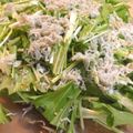 ぴっちい's cooksnap of when they made 水菜とシラスのごま風味サラダ.