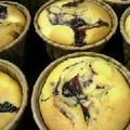 ミクロペリ's cooksnap of when they made クリームチーズとベリーのマフィン.