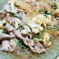 クロコとミルコ's cooksnap of when they made カリフラワーと豚こま炒め.