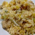 みんりん's cooksnap of when they made 豚キムチチャーハン.