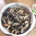 みっち　^-^。's cooksnap of when they made 牛蒡入りひじきの煮物.