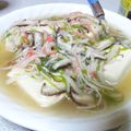 ママさんはっち's cooksnap of when they made 約140kcal!!お豆腐の中華あんかけ.