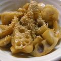 くまんぼう's cooksnap of when they made 大きめレンコンが美味い☆きんぴら.
