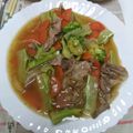 あーちゃん1983's cooksnap of when they made **豚肉とブロッコリーのとろみ炒め**.
