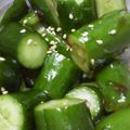 口煌口's cooksnap of when they made きゅうりのコチジャンあえ.