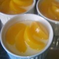 ちゃらんち's cooksnap of when they made レンジで簡単＊とろとろ黄桃プリン＊.