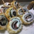ｇａｂｉｂｉ's cooksnap of when they made 素材２つで簡単・豪華☆イカの大葉巻き揚げ.