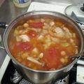 okh235's cooksnap of when they made ウィンナーで簡単✿ミネストローネ✿.