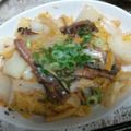 さおぴーや☆'s cooksnap of when they made 白菜とさばみそ煮缶で簡単ピリカラ煮物.