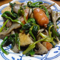 momaya's cooksnap of when they made 厚揚げとほうれん草炒め.