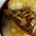 まぁくんかよ's cooksnap of when they made 揚げない！揚げ出し豆腐〜きのこあんかけ〜.