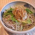 m@n@'s cooksnap of when they made なめたけおろしそば.
