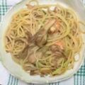 gdgdroad's cooksnap of when they made 舞茸＆エビの和風パスタ.